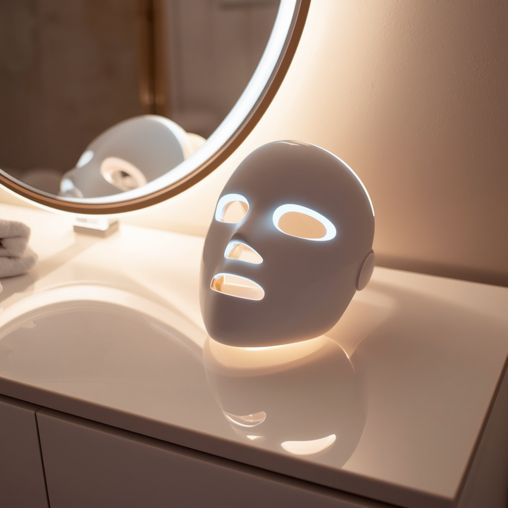 Afternoon Avenue LumiGlow Pro™ | 7-in-1 LED Light Therapy Face Mask for Anti-Aging & Acne Control